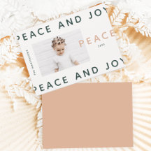 Modernes Foto für Frieden und Freude