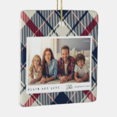 Modernes Foto für Frieden und Liebe Keramikornament (Rechts)