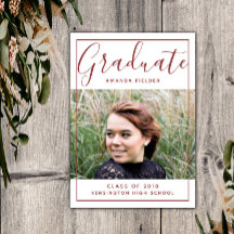 Modernes Foto für Gerahmten Abschluss | Burgund