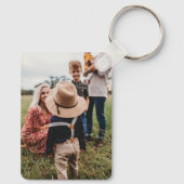 Modernes Foto für Goldbriefe - kundenspezifischer Schlüsselanhänger (Rückseite)