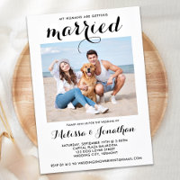 Modernes Foto für Haustiere Hochzeit