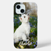 Modernes Foto für Haustiere mit Personalisiertem N Case-Mate iPhone Hülle (Rückseite)