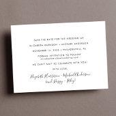 Modernes Foto für Haustiere Save the Date