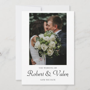 Modernes Foto für Hochzeitsszenarien - Rett Einladung