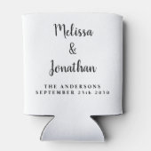 Modernes Foto für Hunde, das ich zu Haustierhochze Dosenkühler (Rückseite)