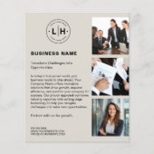 Modernes Foto für kundenspezifische Logos Flyer (Vorne)