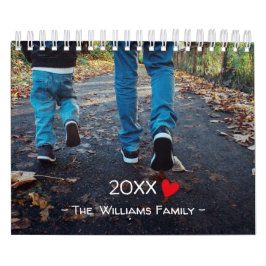 Modernes Foto für Minimalistische Familie 2023 Kalender