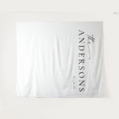 Modernes Foto für Minimalistische Skriptereien Wandteppich (Vorderseite (Horizontal))