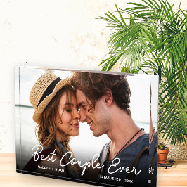 Modernes Foto für Paare Liebe Bestes Paar je Scrip