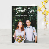 Modernes Foto für Pinselskripte Karte (Gelbe Blume)