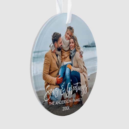 Modernes Foto für Pinselskripte Ornament (Vorderseite)