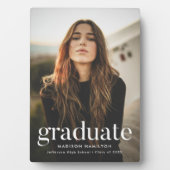 Modernes Foto für raffinierten Abschluss Fotoplatte (Vorderseite)