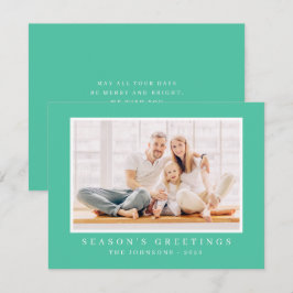 Modernes Foto für Weihnachten