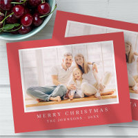 Modernes Foto für Weihnachten