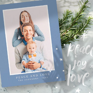 Modernes Foto für Weihnachten