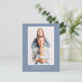 Modernes Foto für Weihnachten (Stehend Vorderseite)