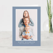 Modernes Foto für Weihnachten (Vorderseite)