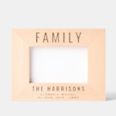 Modernes Foto Geätzte Rahmen (Vorderseite)