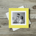 Modernes Foto Gelb Einfach Liebliches Geschenk<br><div class="desc">Modernes Foto Gelb Einfach Liebliches Geschenk</div>