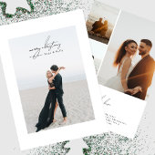 modernes Foto gerahmt | Frohe Weihnachten