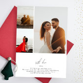 modernes Foto gerahmt | Frohe Weihnachten