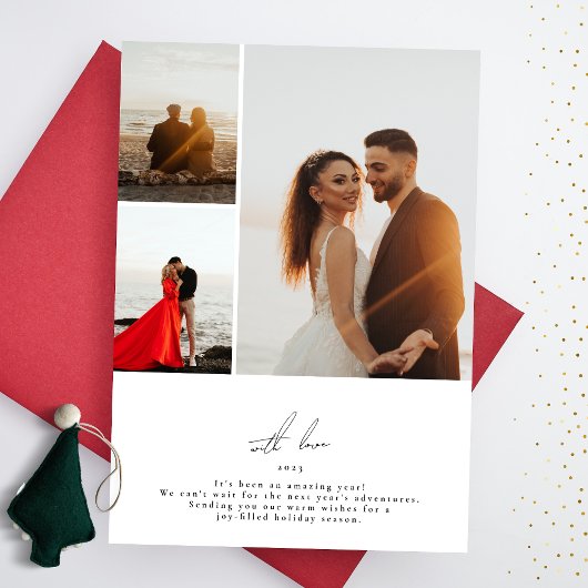 modernes Foto gerahmt | Frohe Weihnachten