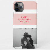 Modernes Foto | Geschenk von Rot und Rosa iPhone Hülle (Rückseite)