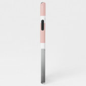 Modernes Foto | Geschenk von Rot und Rosa iPhone Hülle (Rechte Seite)