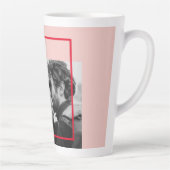 Modernes Foto | Geschenk von Rot und Rosa Milchtasse (Rechts)