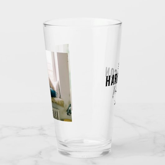 Modernes Foto Glas (Links)