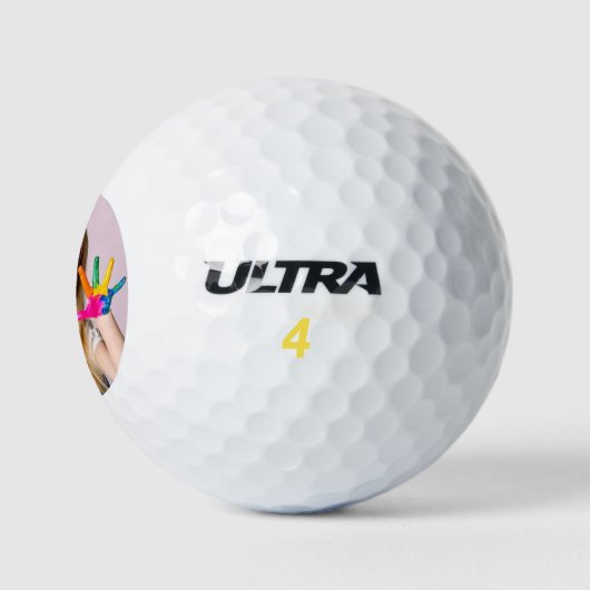 Modernes Foto Golfball (Logo)