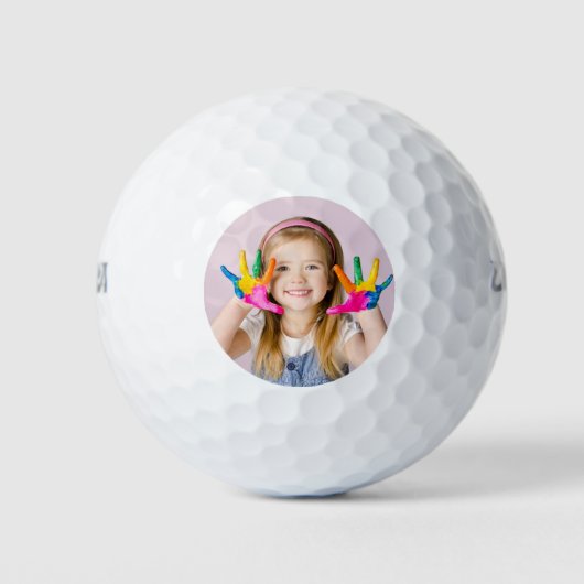 Modernes Foto Golfball (Vorderseite)