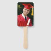 Modernes Foto Grad Cap Abschluss Fächer (Rückseite)