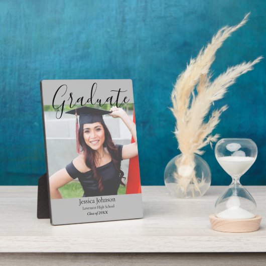 Modernes Foto Graduate Fotoplatte (Seite)