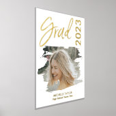 Modernes Foto Graduate High School Frame Foil Prin Foliendrucke (Ablage )