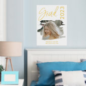 Modernes Foto Graduate High School Frame Foil Prin Foliendrucke (In Situ (Schlafzimmer))