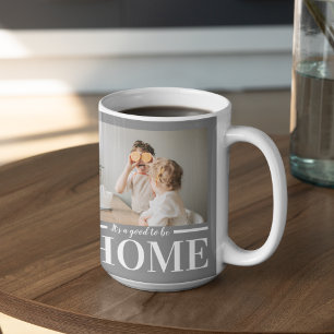 Modernes Foto grau Es ist gut, Zuhause-Quote Gesch Kaffeetasse