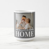 Modernes Foto grau Es ist gut, Zuhause-Quote Gesch Kaffeetasse (Mittel)