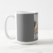 Modernes Foto grau Es ist gut, Zuhause-Quote Gesch Kaffeetasse (Links)