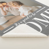 Modernes Foto grau Es ist gut, Zuhause-Quote Gesch Sherpadecke (3/4)