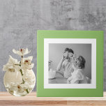 Modernes Foto Green Simple Loft Fliese<br><div class="desc">Modernes Foto Green Simple Loft</div>