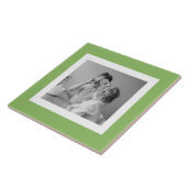 Modernes Foto Green Simple Loft Fliese (Seite)