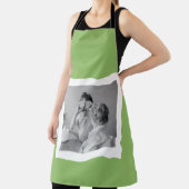 Modernes Foto Green Simple Loft Schürze (InSitu)