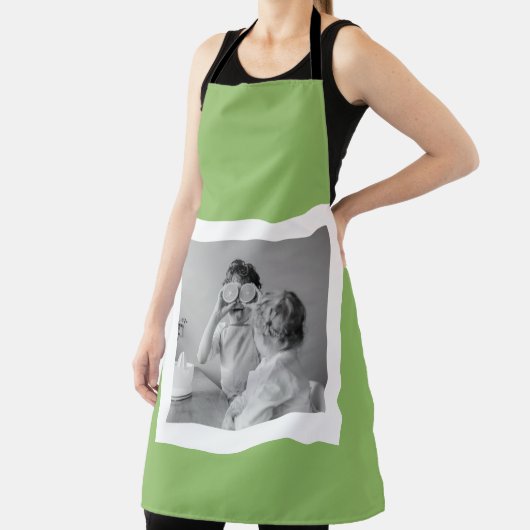 Modernes Foto Green Simple Loft Schürze (InSitu)