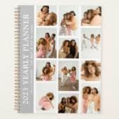 Modernes Foto Grid Custom Yeypplaner Planer (Vorderseite)