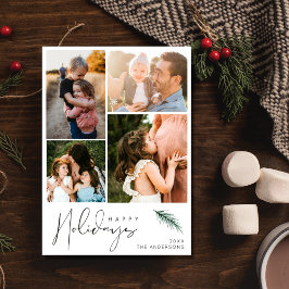 Modernes Foto - Happy Holidays Weihnachten