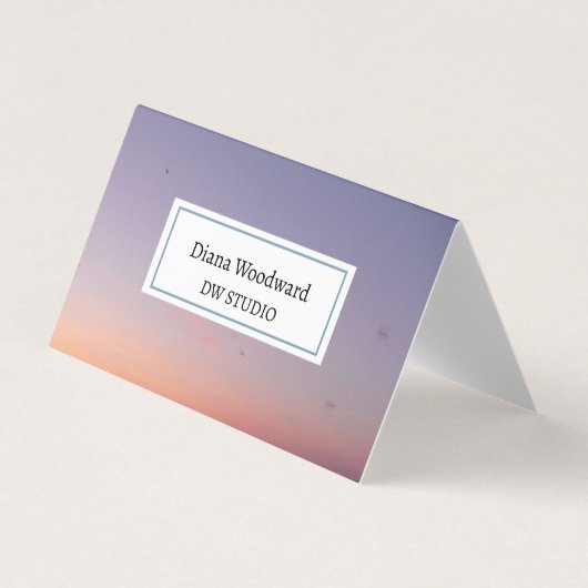 Modernes Foto - Hintergründe Business Card Visitenkarten (Vorderseite)