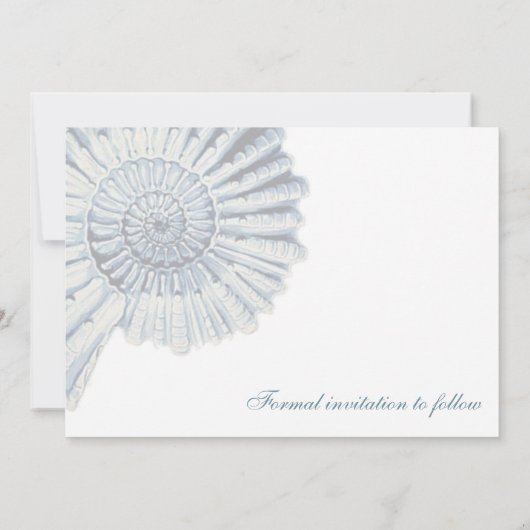 Modernes Foto Hochzeit rettet das Datum Save The Date (Rückseite)