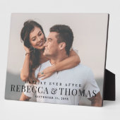 Modernes Foto Hochzeitsplatz Fotoplatte (Seite)