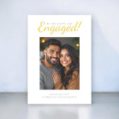 Modernes Foto Hochzeitsverleih Party Einladung